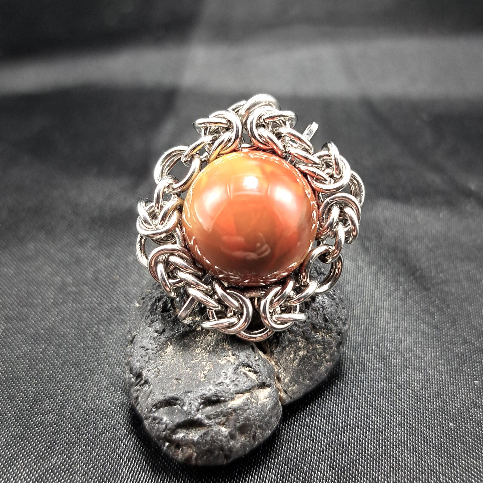 レッド テンペストストーンシリカ（ レッドピーターサイトシリカ ）ペンダントトップ