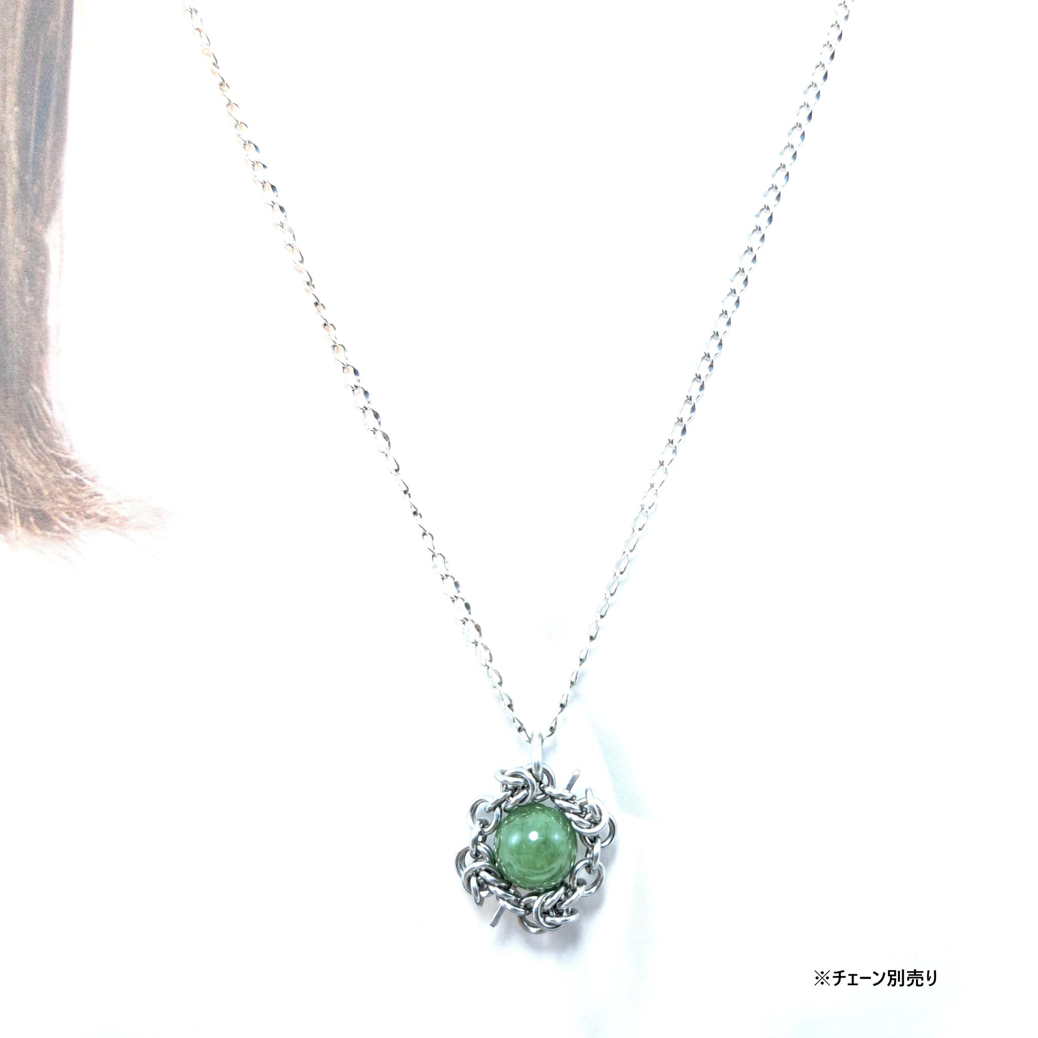 新緑のきらめき! アイドクレース ( べスビアナイト ) ペンダントトップ | 6枚目