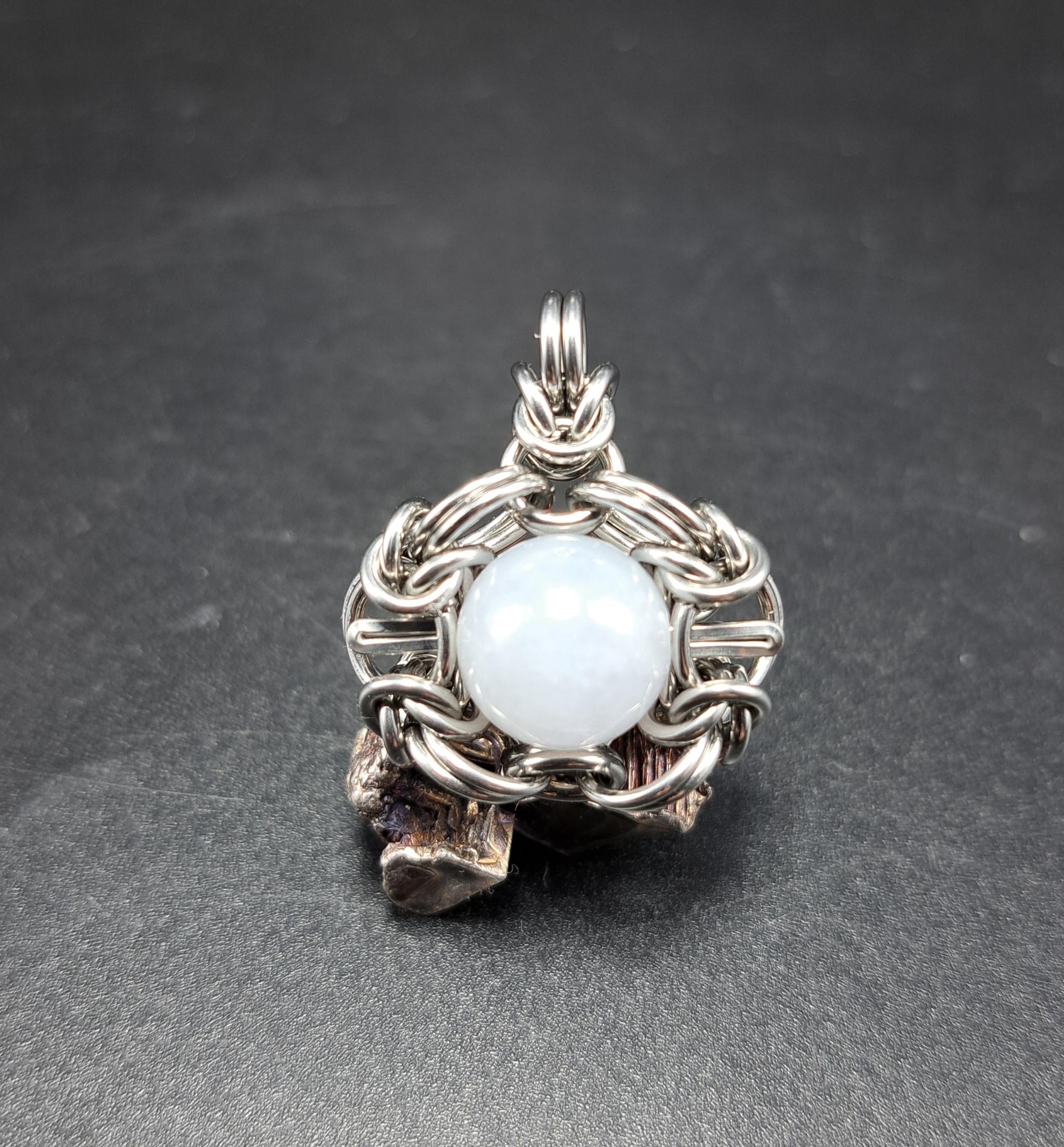 白翡翠 (A貨)　ペンダントトップ