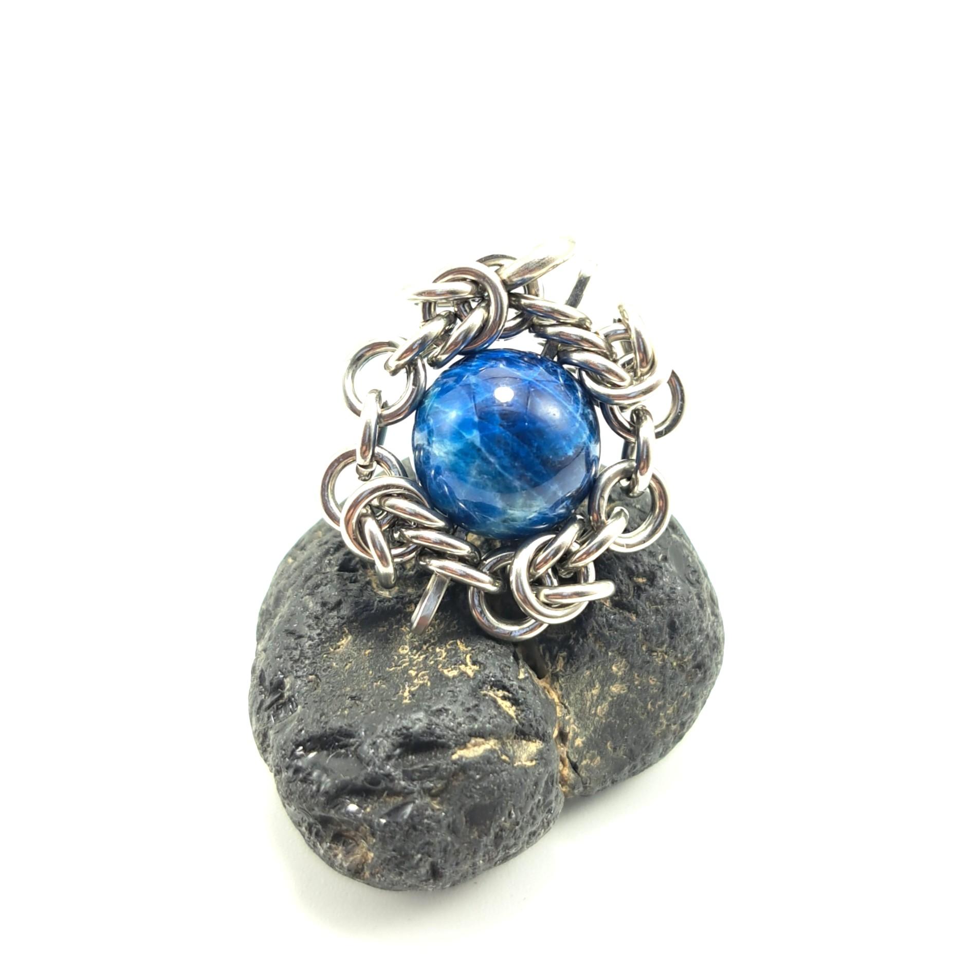 蛍光性有! ラピスラズリ (アウィン多め) ペンダントトップ