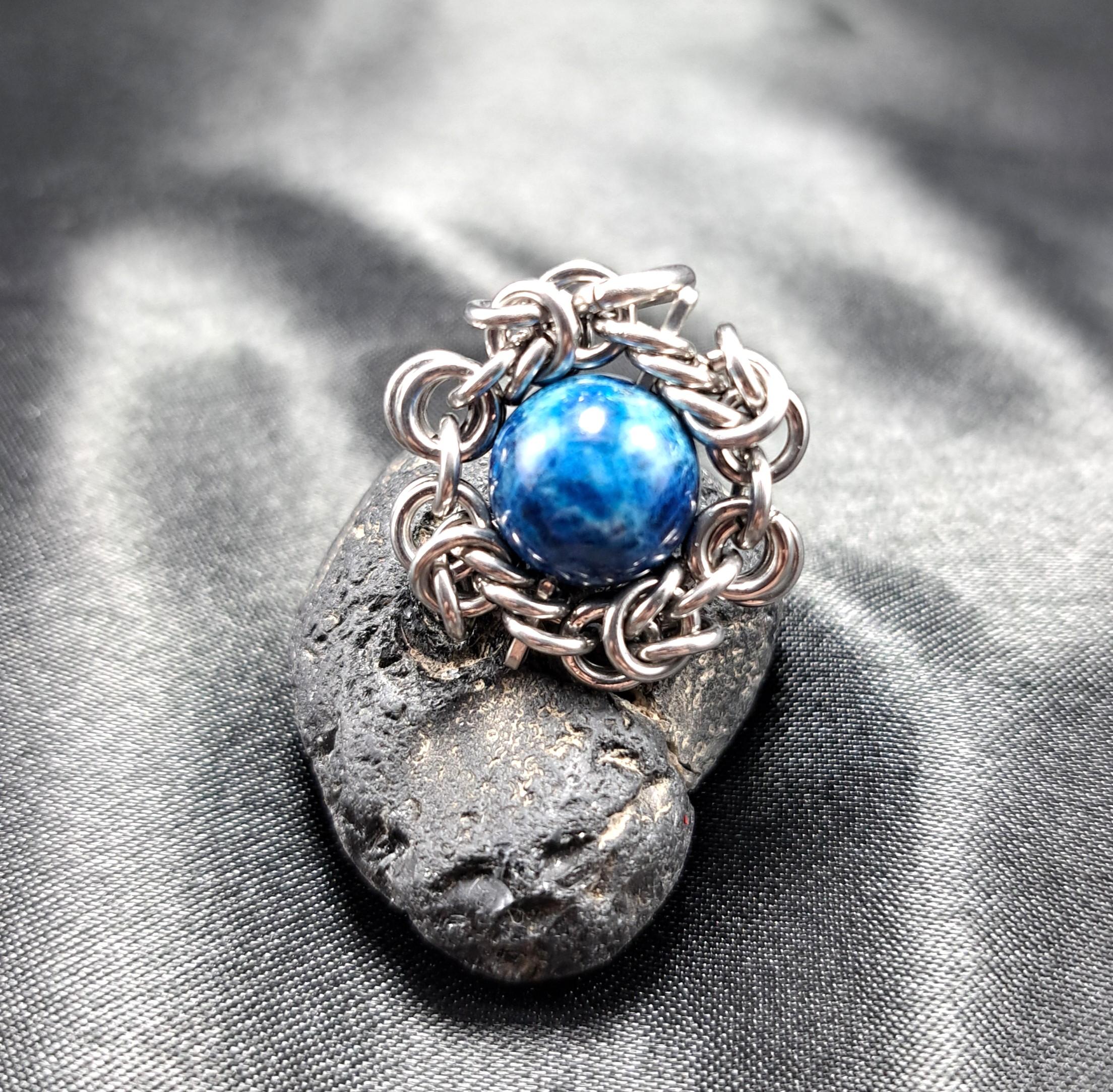 蛍光性有! ラピスラズリ (アウィン多め) ペンダントトップ