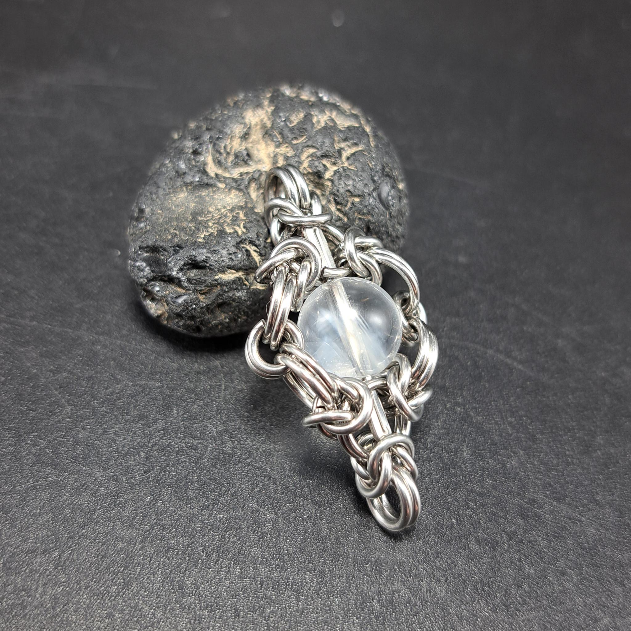 レアストーン! エンジェルフェザークオーツ ペンダントトップ1枚目の画像