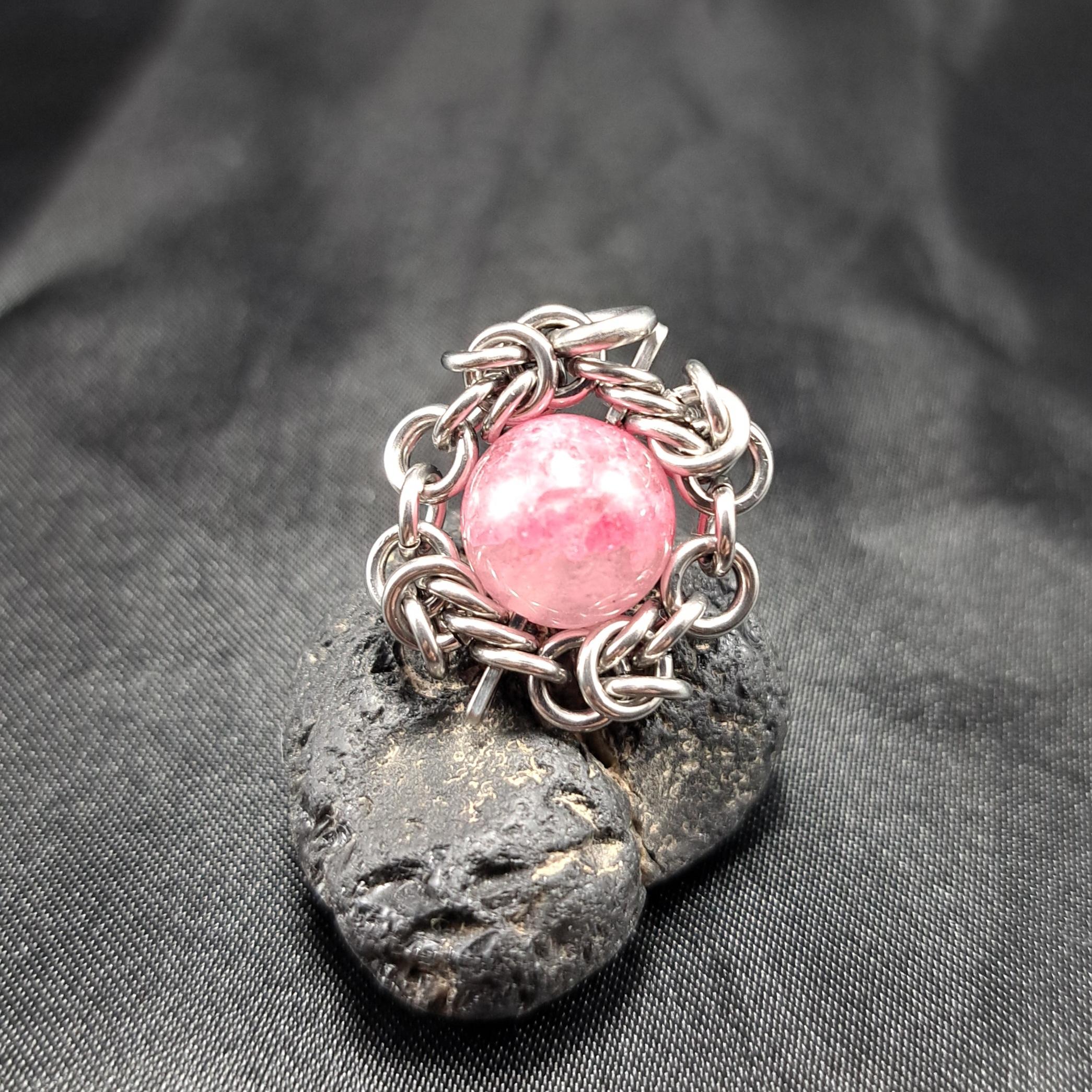 ロードナイト シリカ ペンダントトップ1枚目の画像